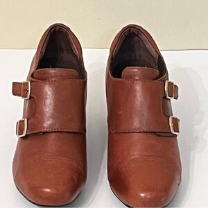 Clark's Bendables Mar Jane Style Ladies Camel Shoes Size 9 M